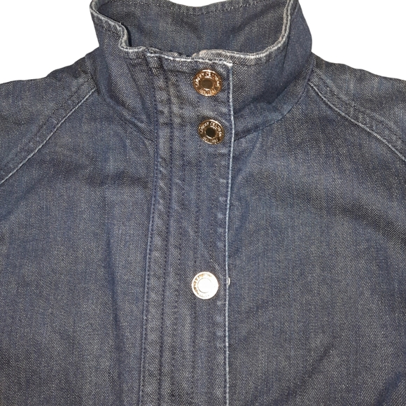 Lauren Jeans Co Ralph Lauren Blue Denim Snap/Zip Jacket SZ M - Picture 3 of 12